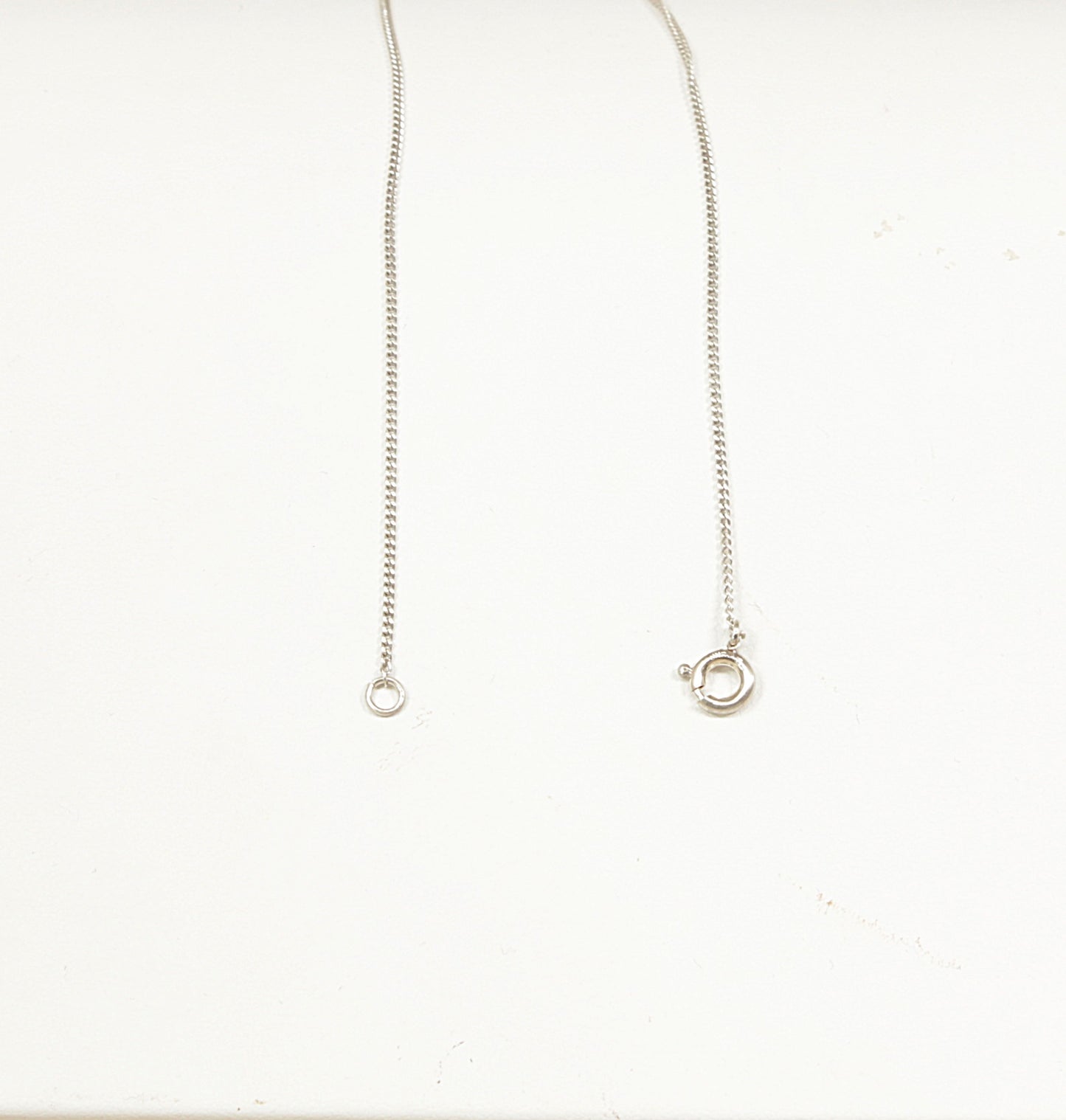 A Silver Studio Design Blue Banded Agate Pendant Necklace