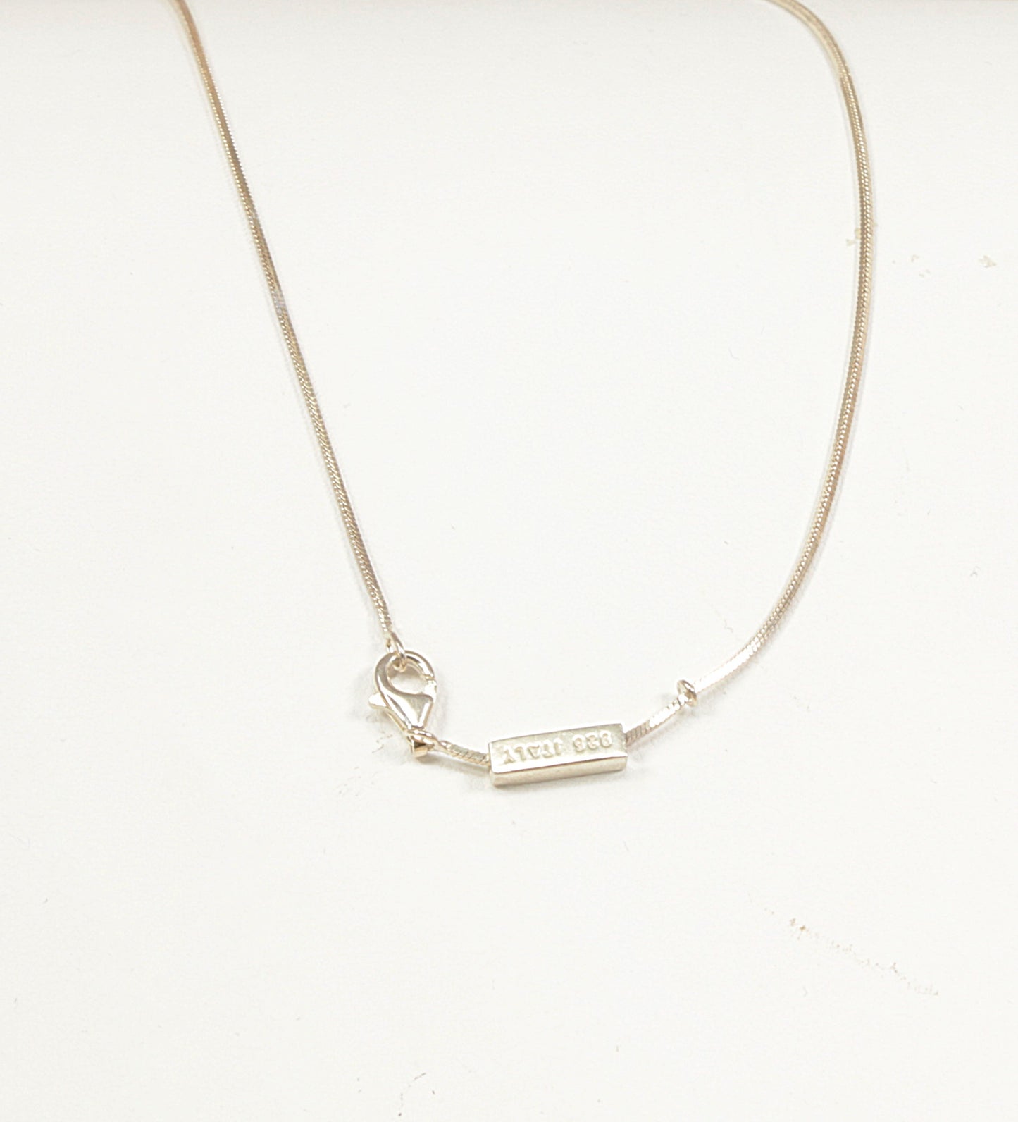 Silver Italian Designer Pendant Necklace
