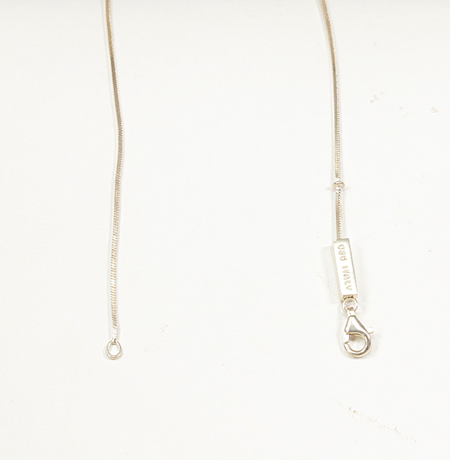 Silver Italian Designer Pendant Necklace