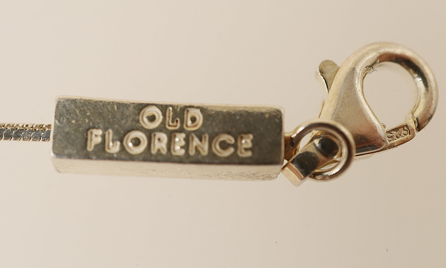 Silver Italian Designer Pendant Necklace