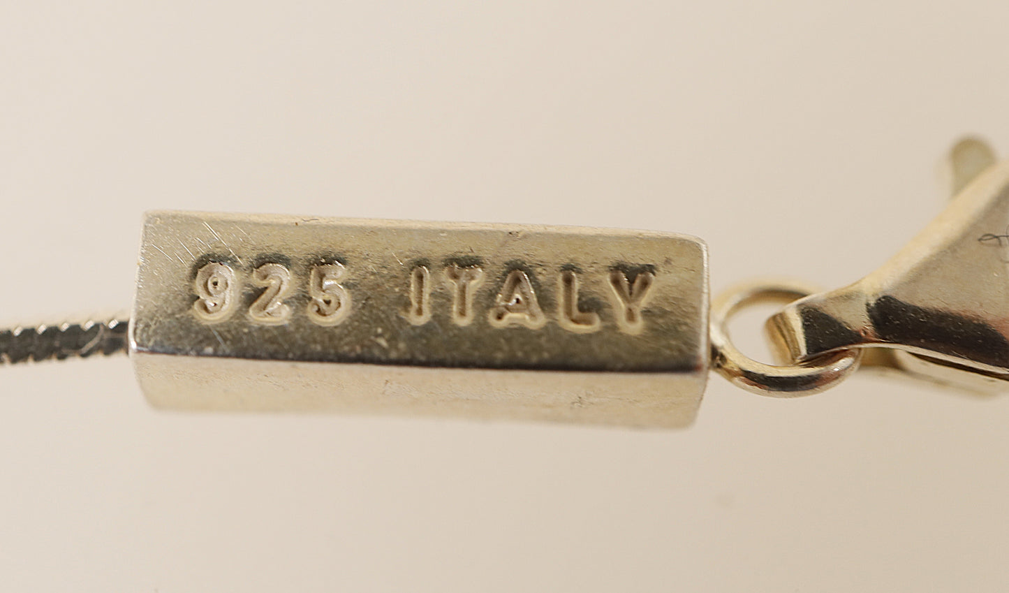 Silver Italian Designer Pendant Necklace