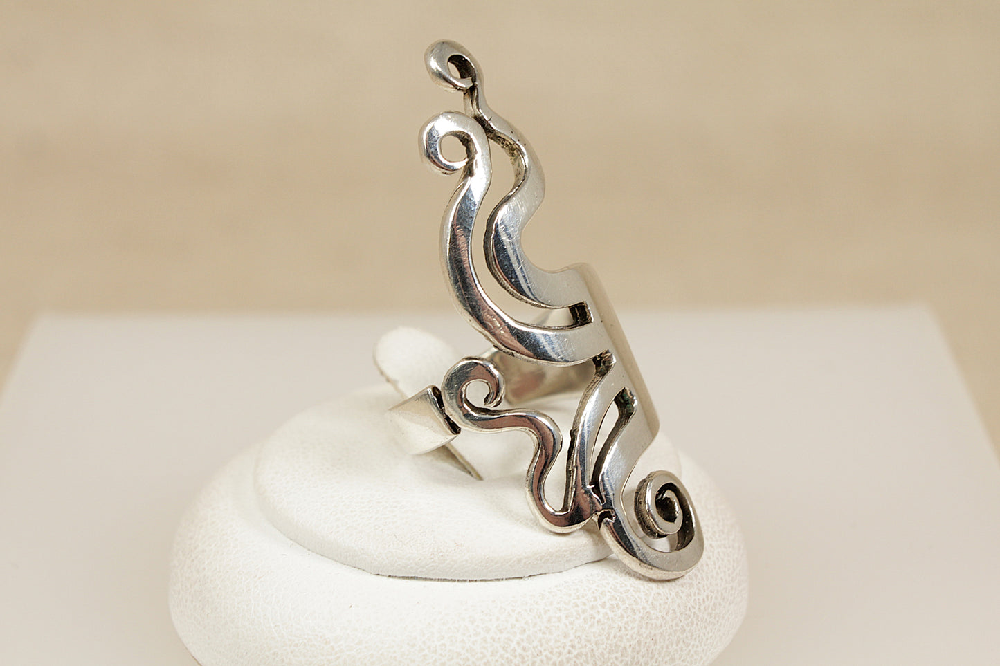 Silver ‘Studio’ Fork Ring