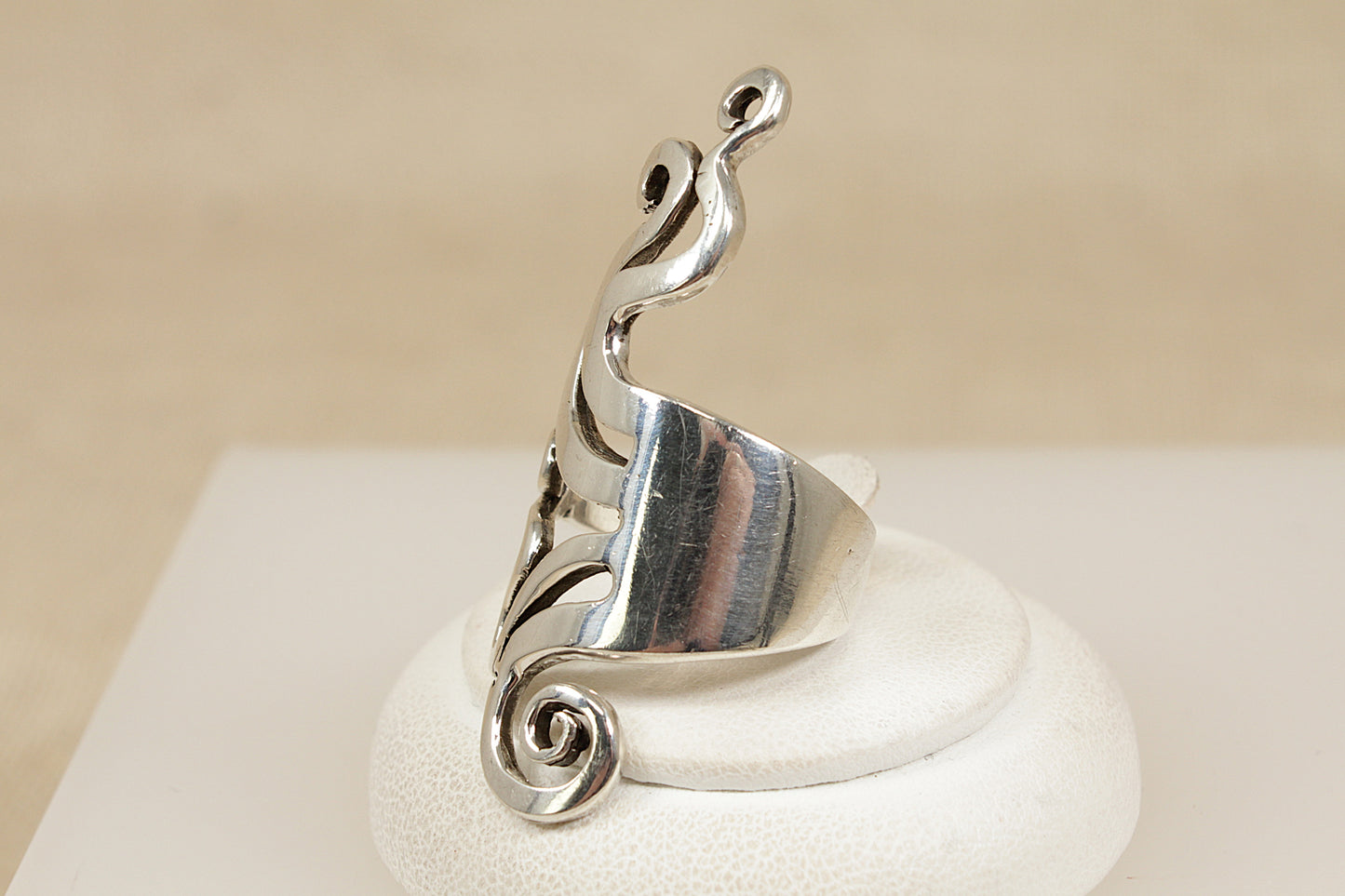 Silver ‘Studio’ Fork Ring