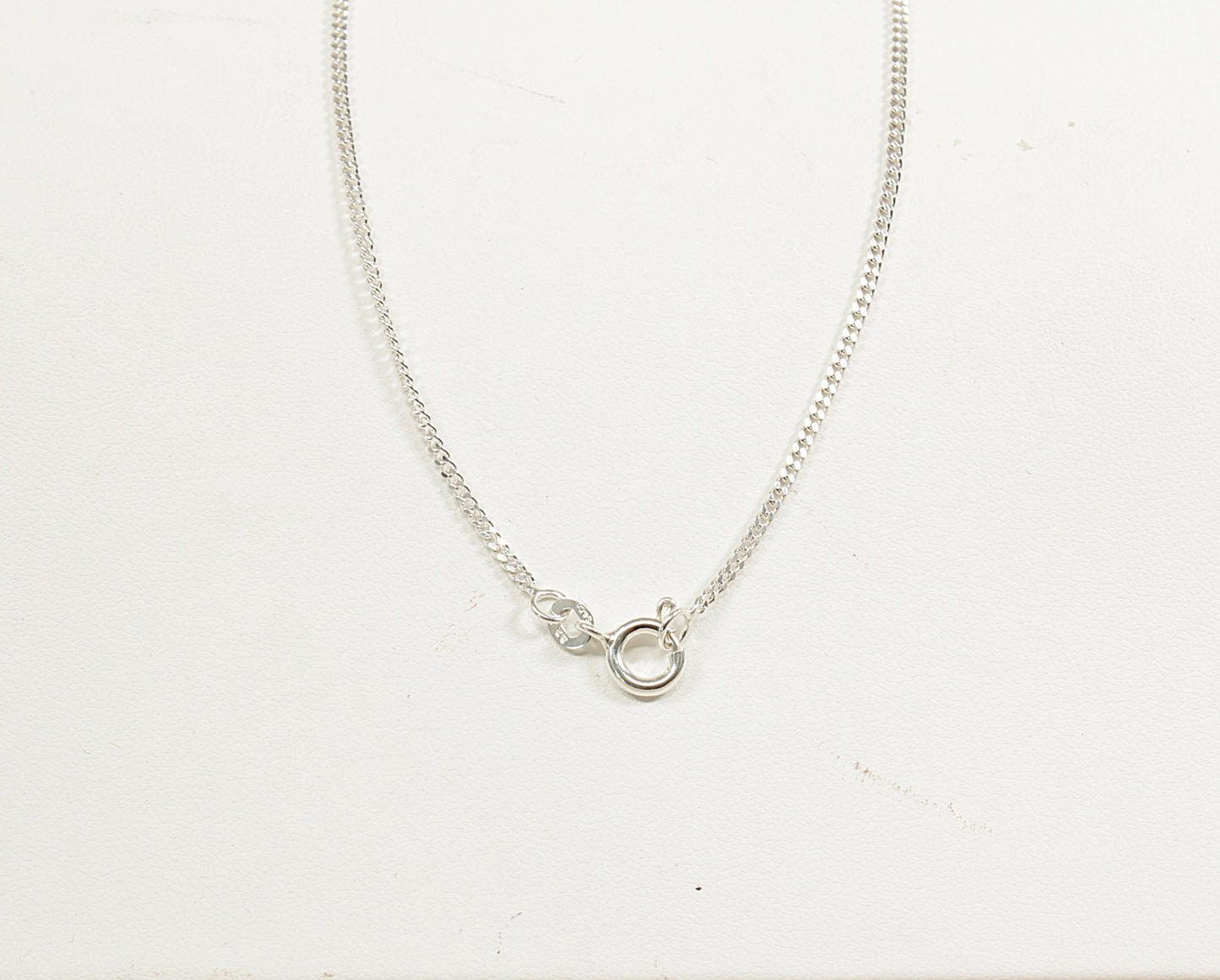 Silver Pendant and Chain Necklace
