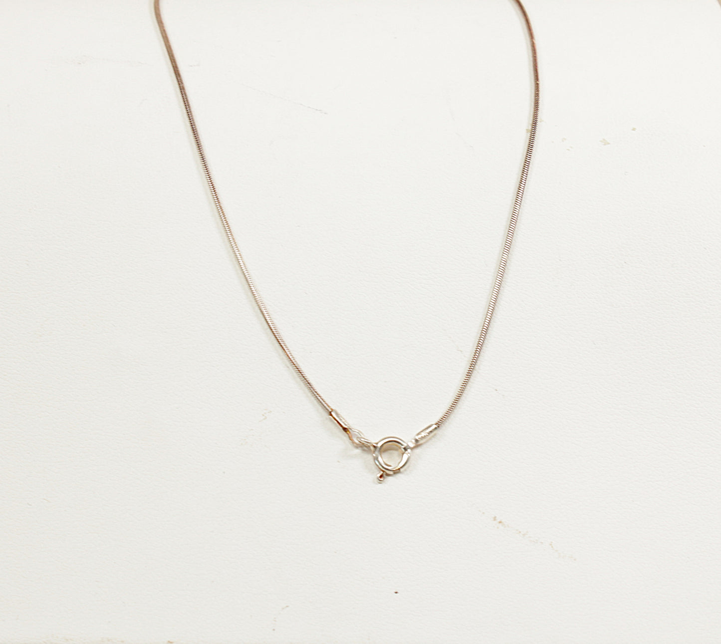 Silver Citrine Pendant and Chain Necklace