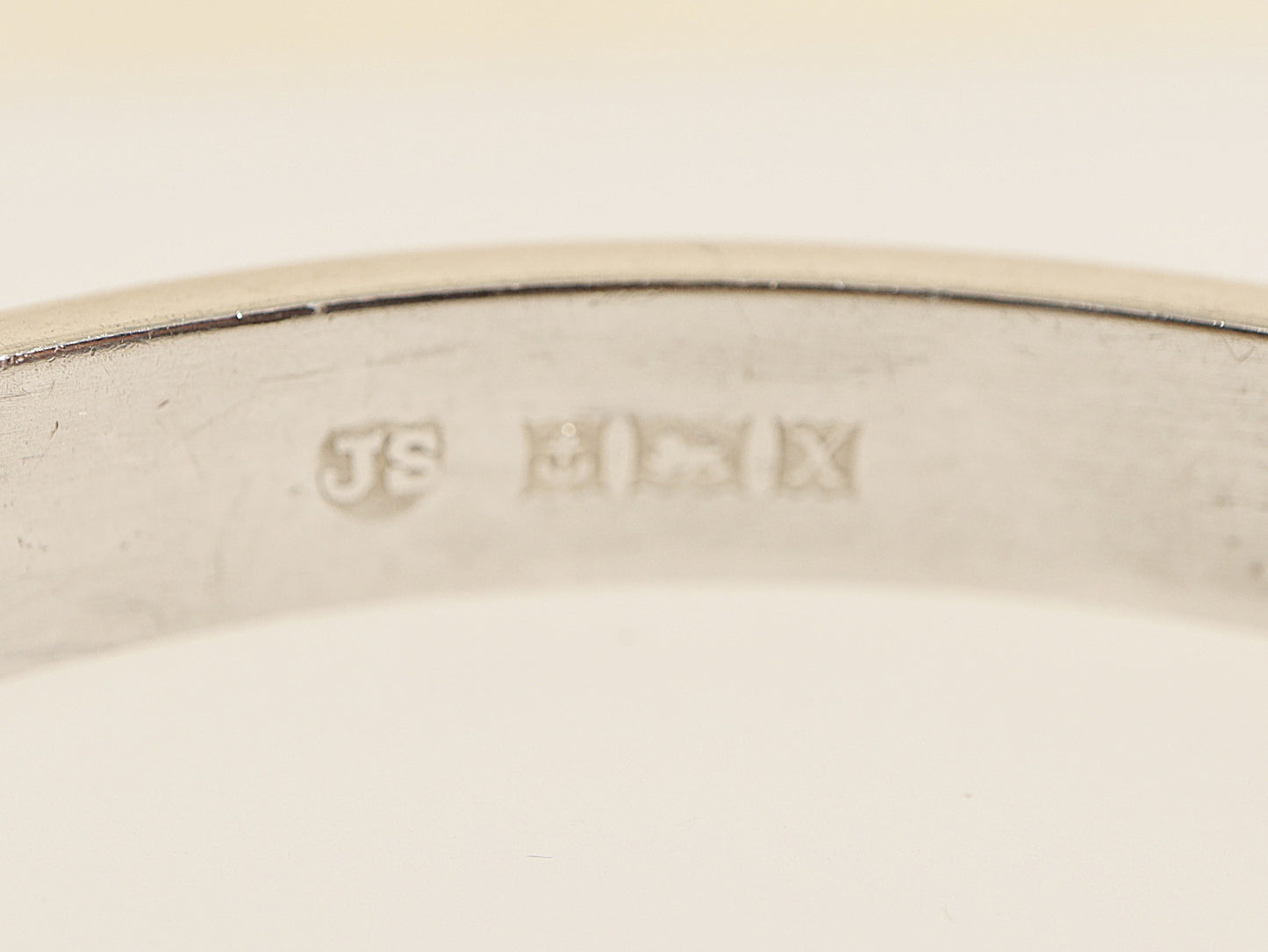 Vintage Silver Hinged Bangle