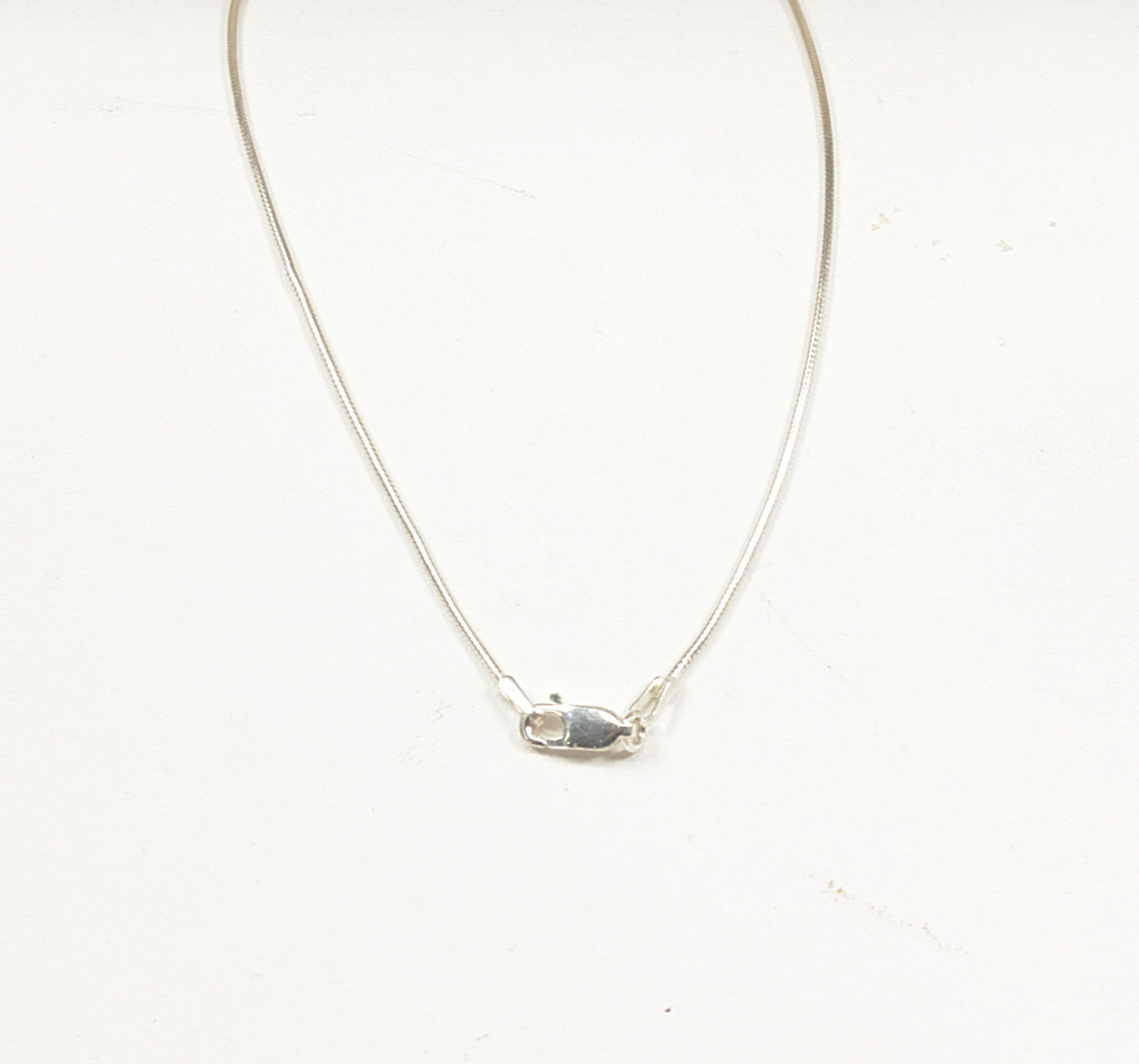 Silver Labradorite and Peridot Pendant and Chain Necklace