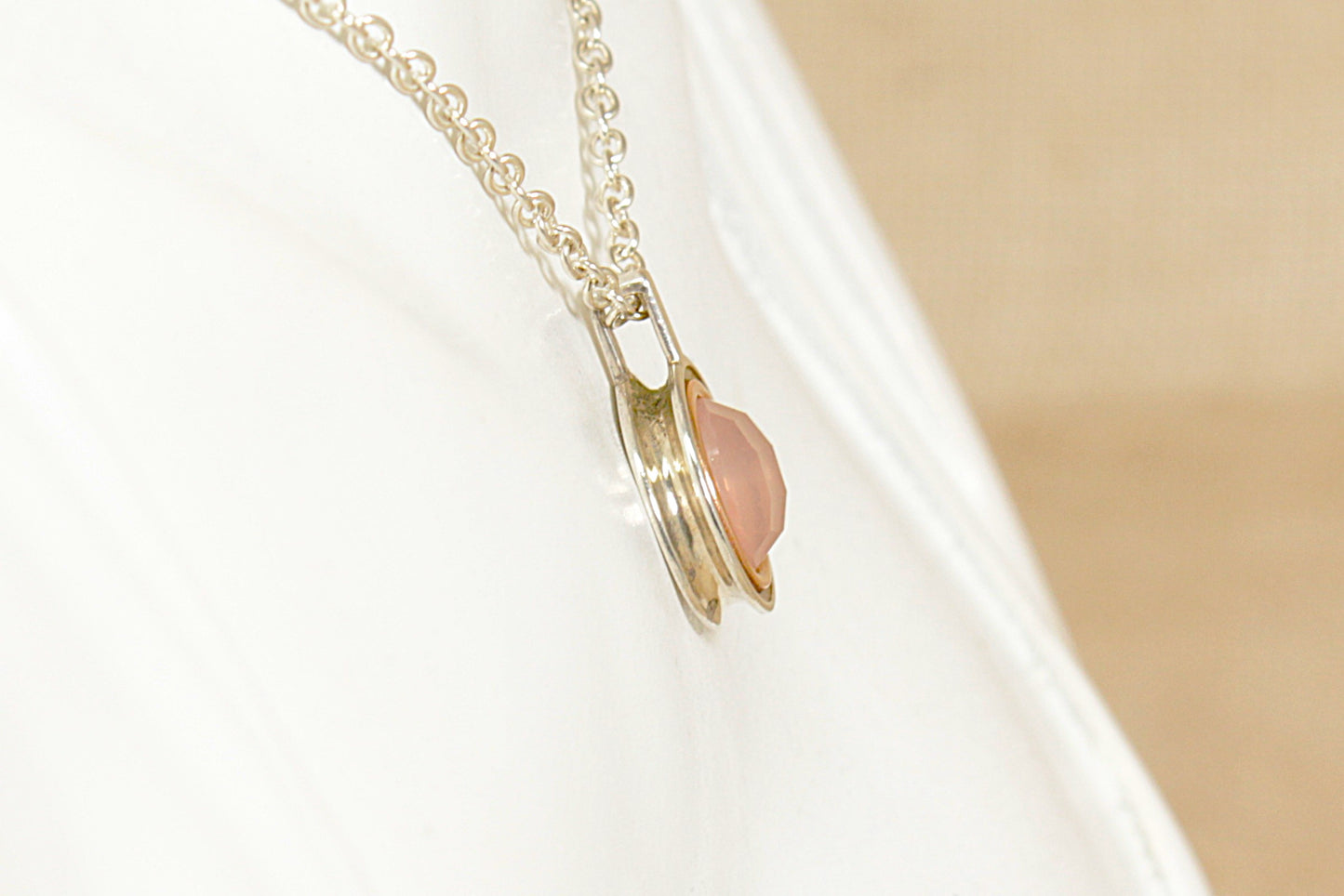 Clogau Silver and Gold Pendant and Chain Necklace