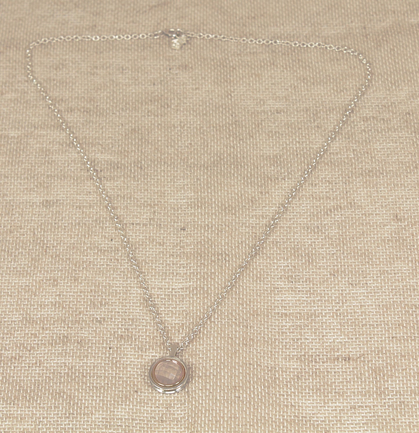 Clogau Silver and Gold Pendant and Chain Necklace