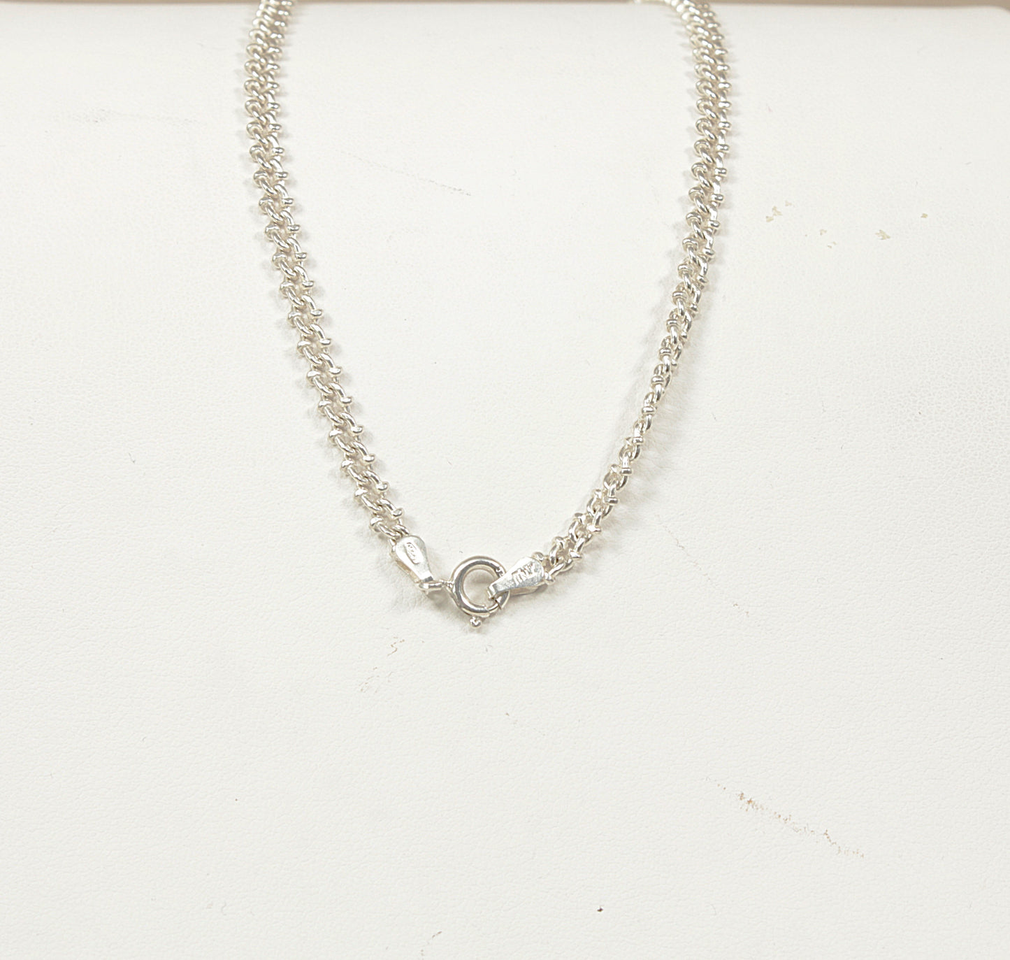 Silver Cross Pendant and Chain Necklace