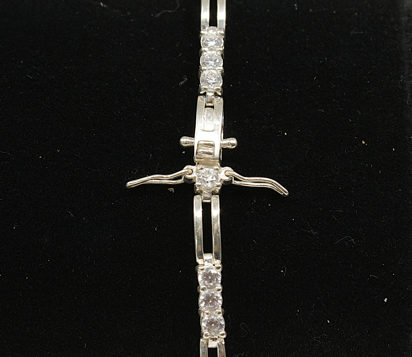 Silver Cubic Zirconia Bracelet