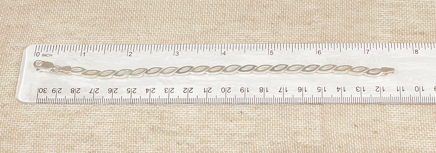 Silver Marquis Link Bracelet