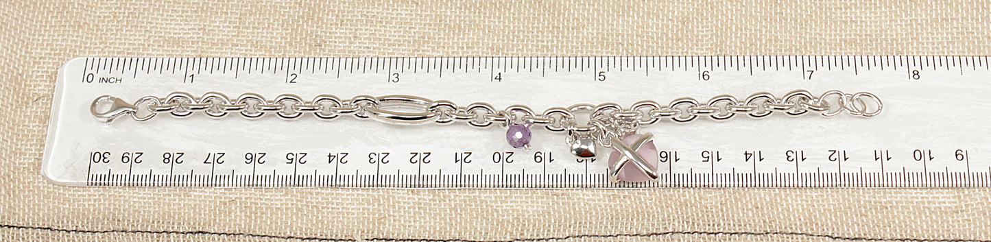 Silver Designer Belcher Bracelet