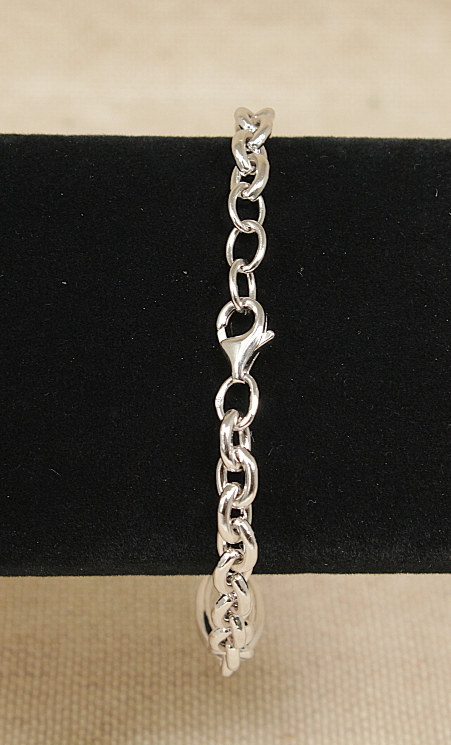 Silver Designer Belcher Bracelet