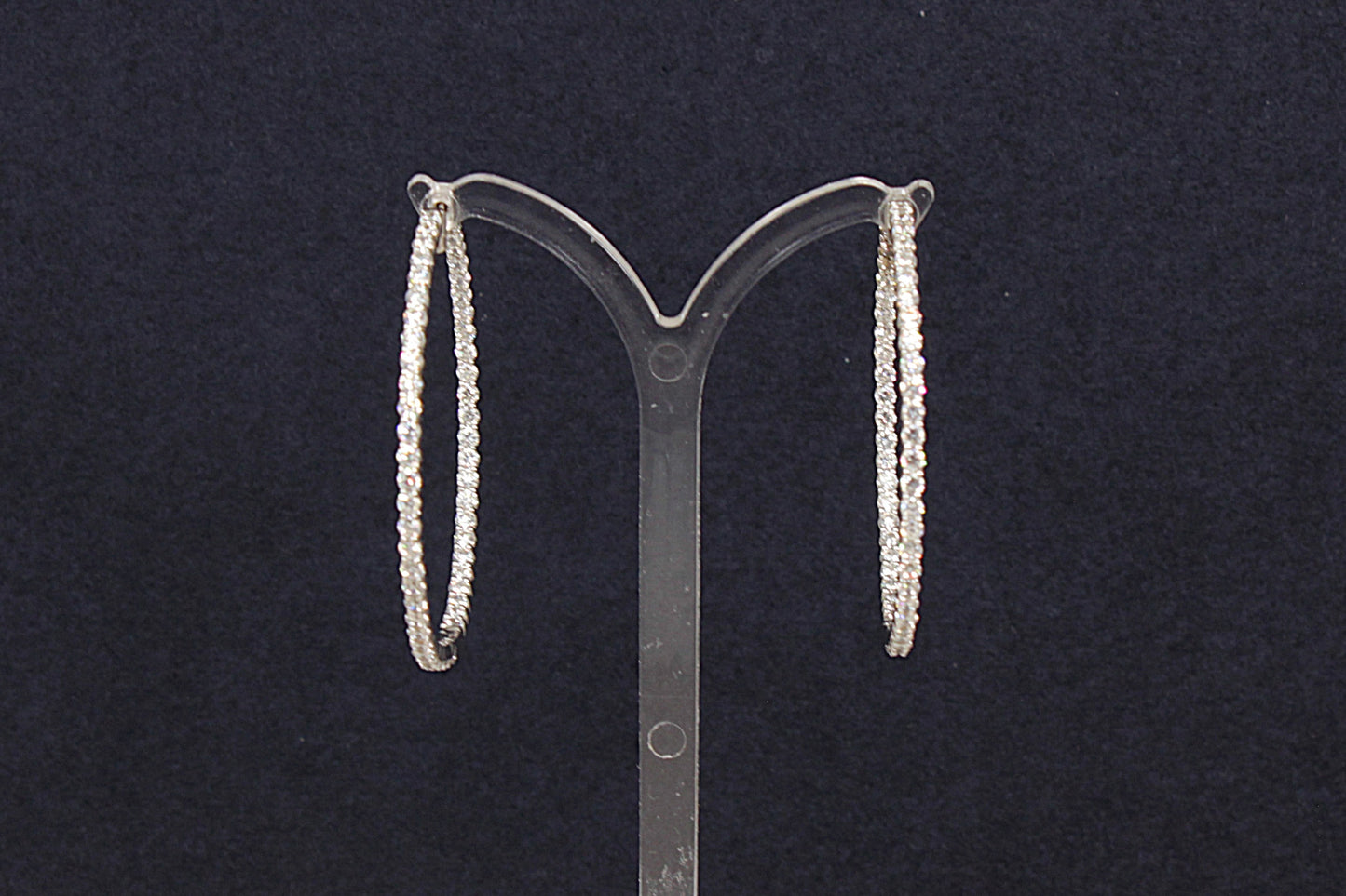 Silver Hoop Earrings