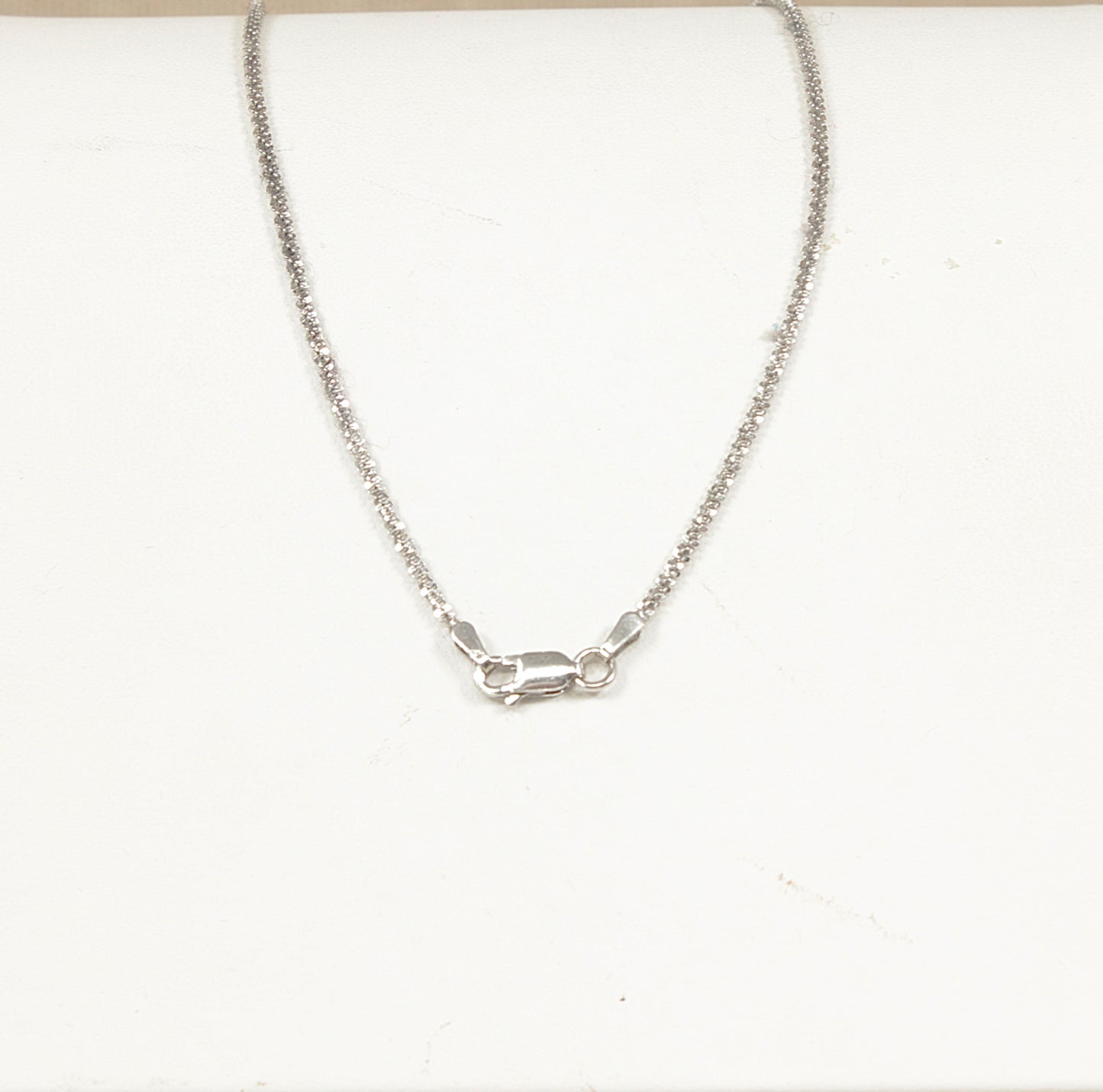 Vintage Italian Silver, Golden Zircon Ornate Pendant and Chain Necklace