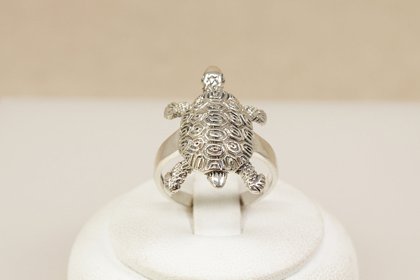 Sterling Silver Turtle Ring