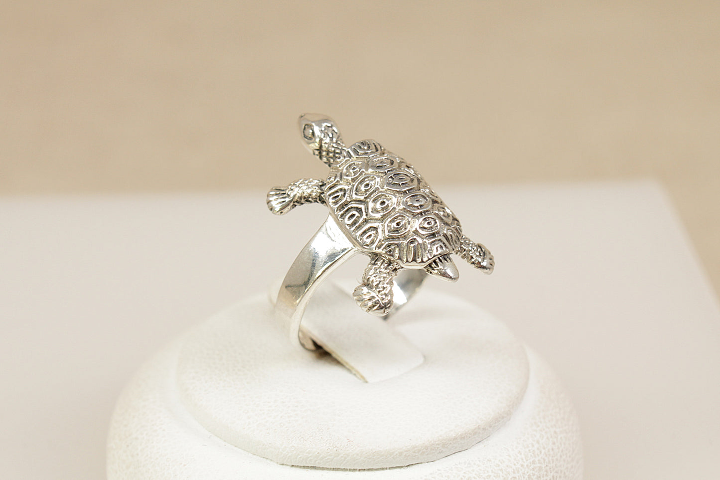 Sterling Silver Turtle Ring