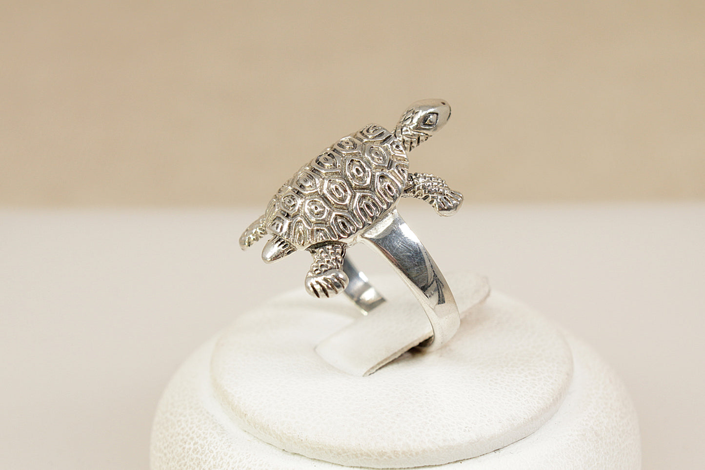 Sterling Silver Turtle Ring
