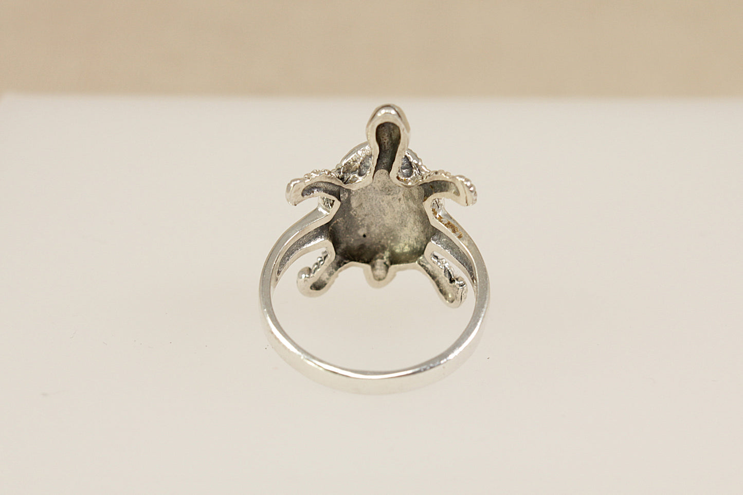 Sterling Silver Turtle Ring
