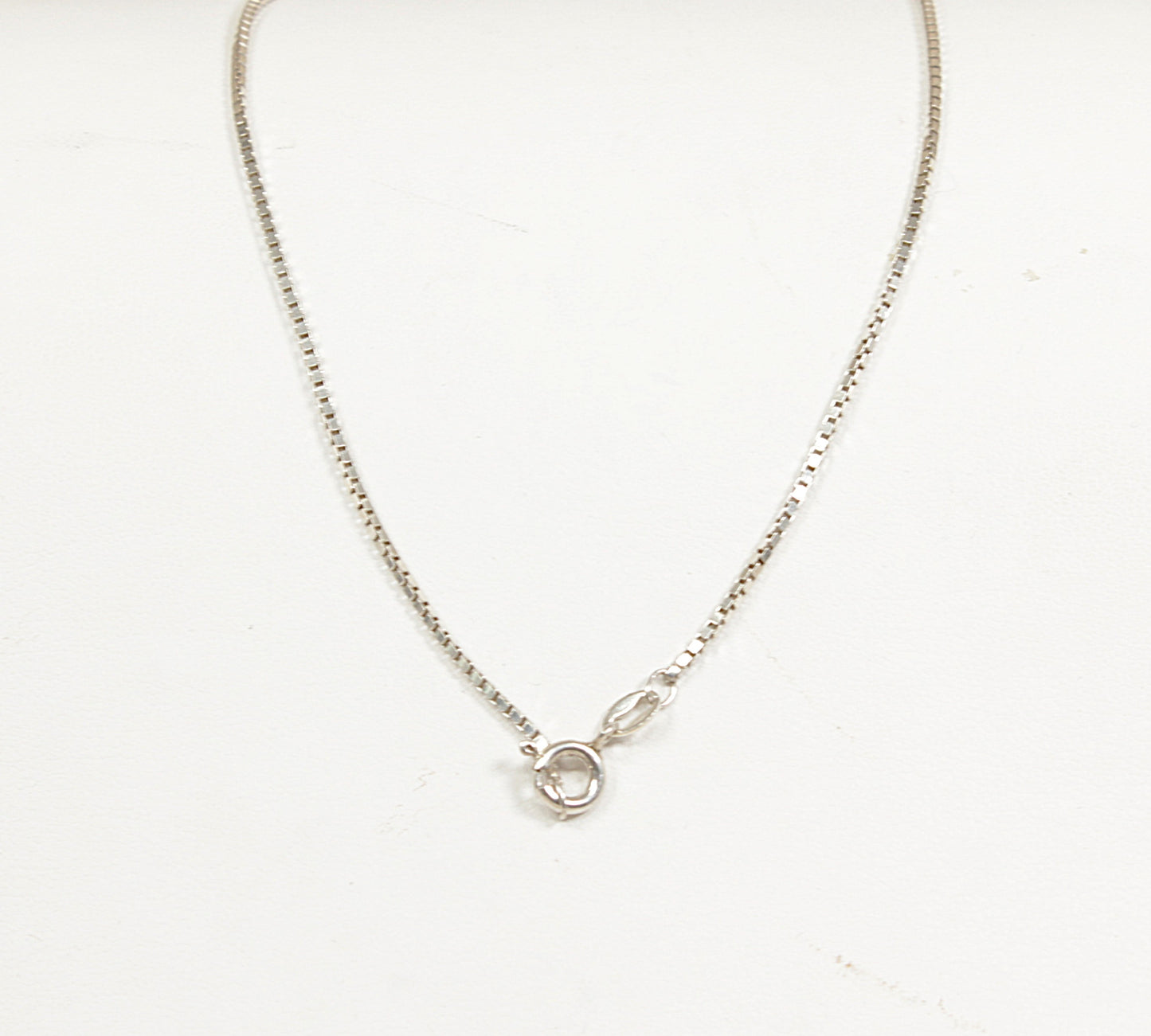 Silver Heart Pendant and Chain Necklace