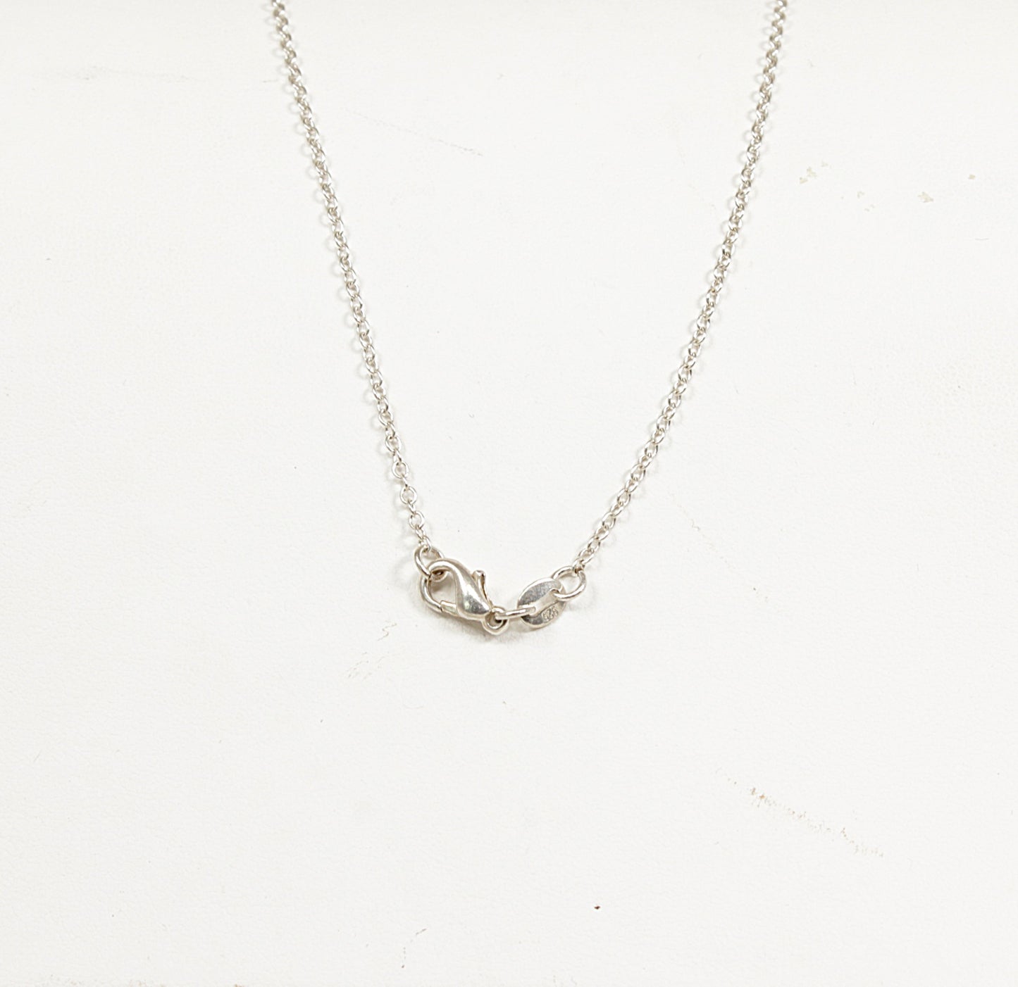 Vintage Silver Heart Locket Pendant and Chain Necklace