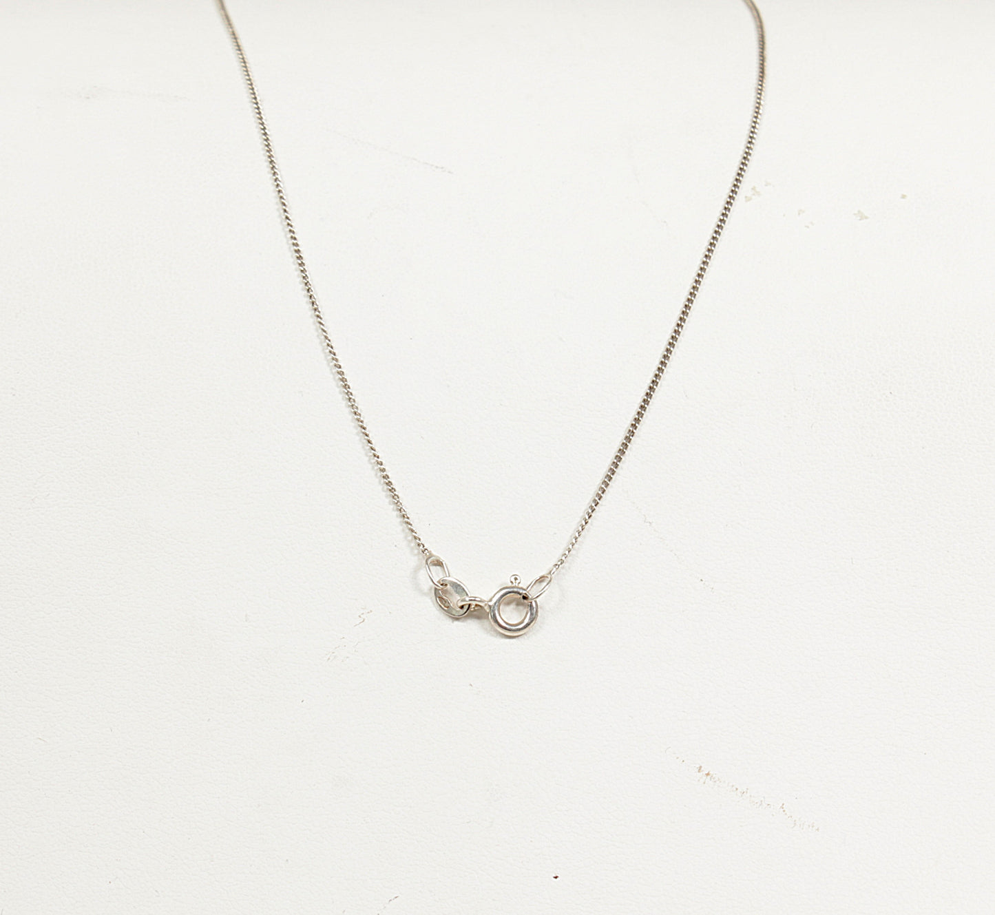 Silver Gilt Cloisonne Heart Pendant and Chain Necklace