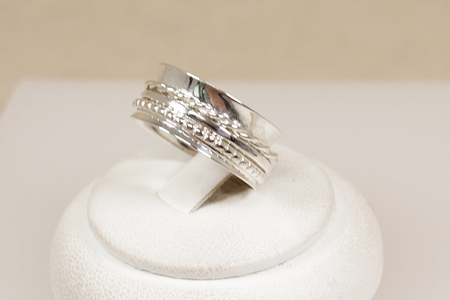 Silver Spinner Ring