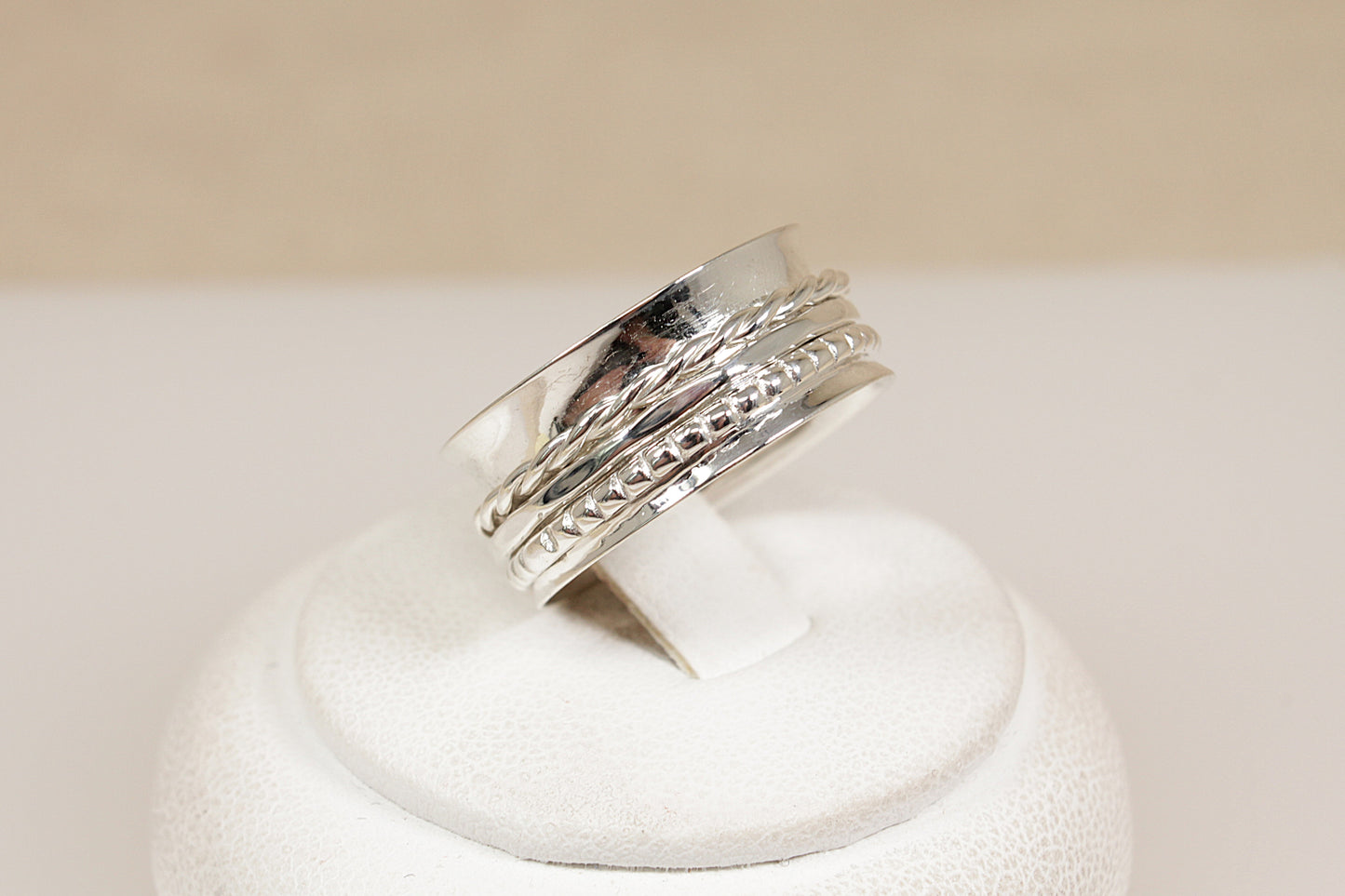 Silver Spinner Ring