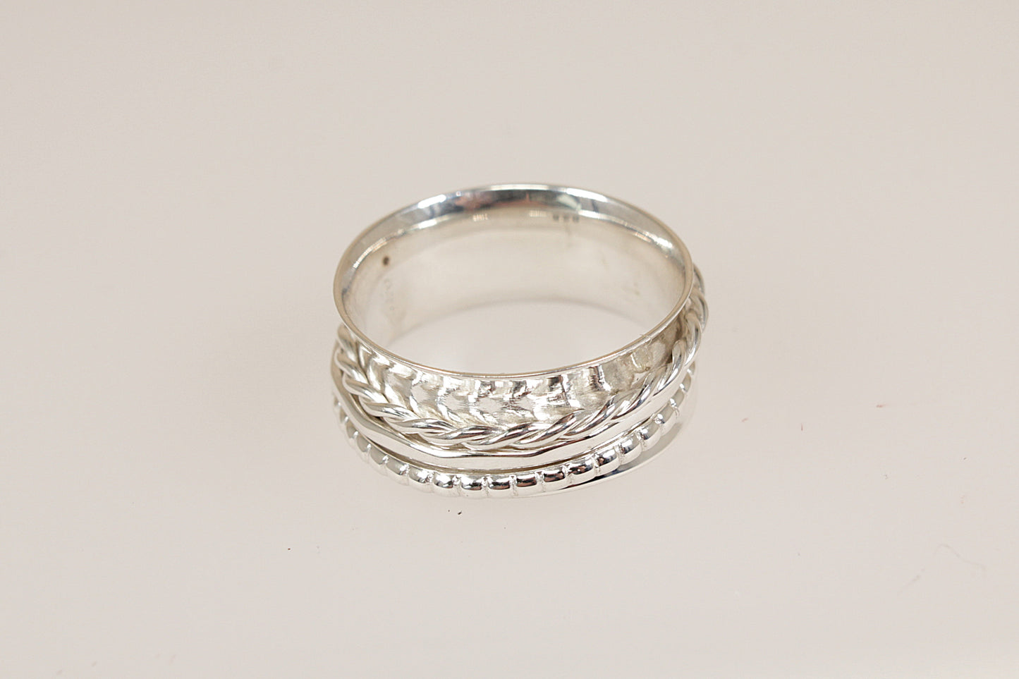 Silver Spinner Ring