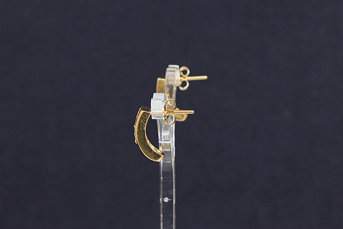 18ct Ruby and Diamond Earrings