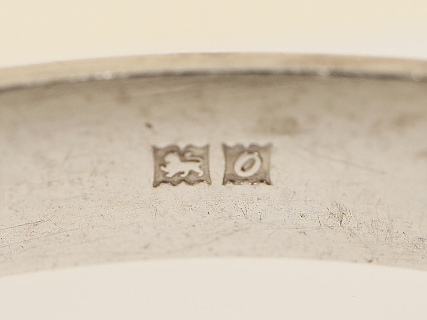 Vintage Silver Hinged Bangle Bracelet