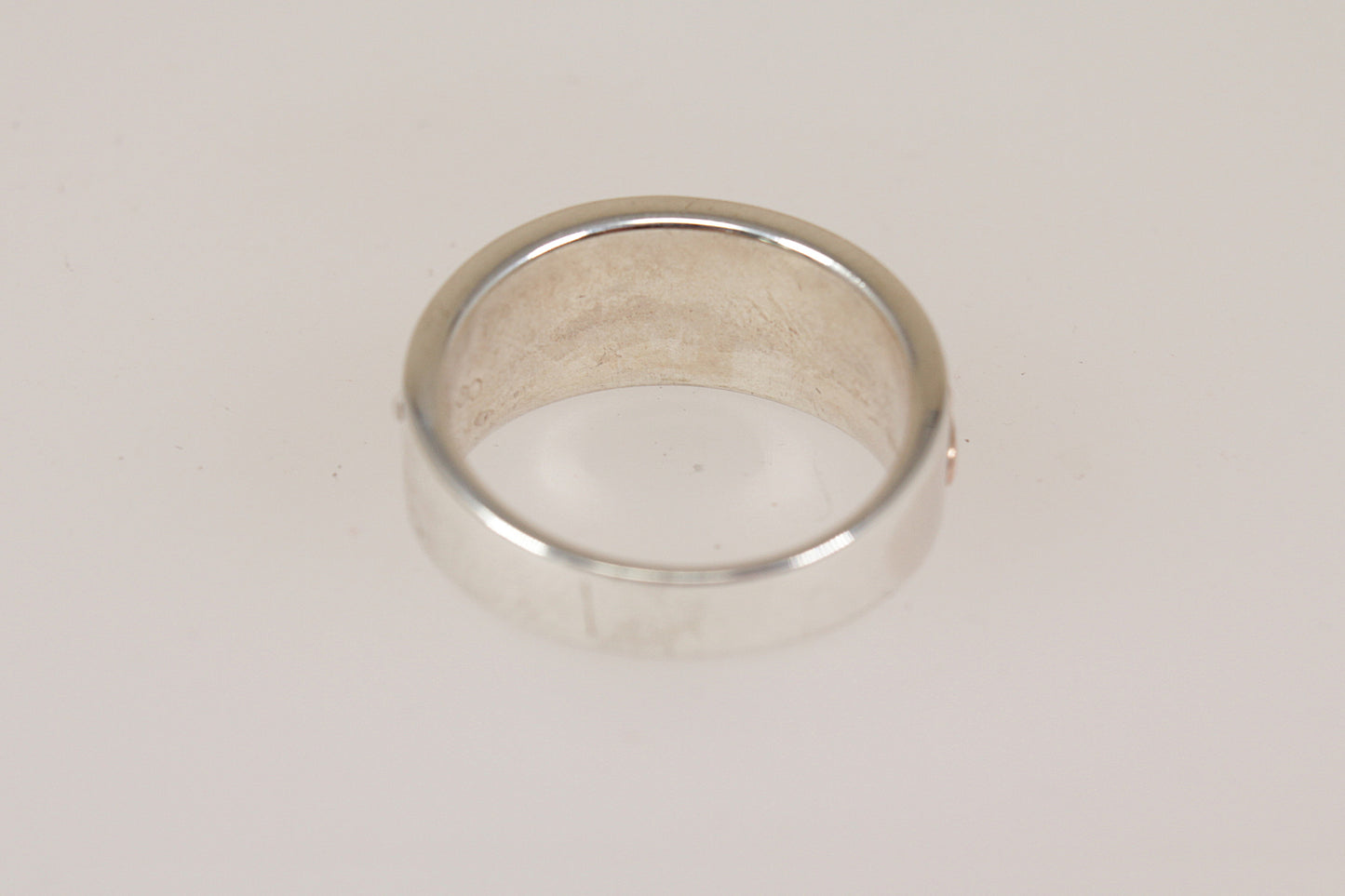Welsh Clogau Silver & Gold Vine Leaf Design Ring