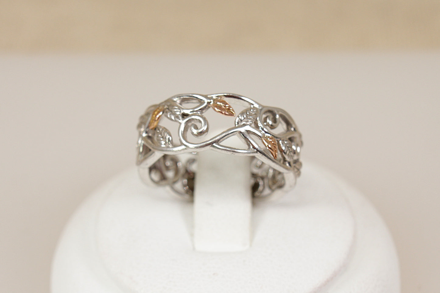 Welsh Clogau Sterling Silver Vine Ring