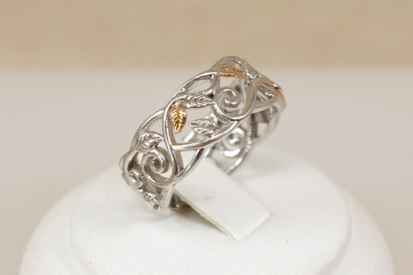 Welsh Clogau Sterling Silver Vine Ring