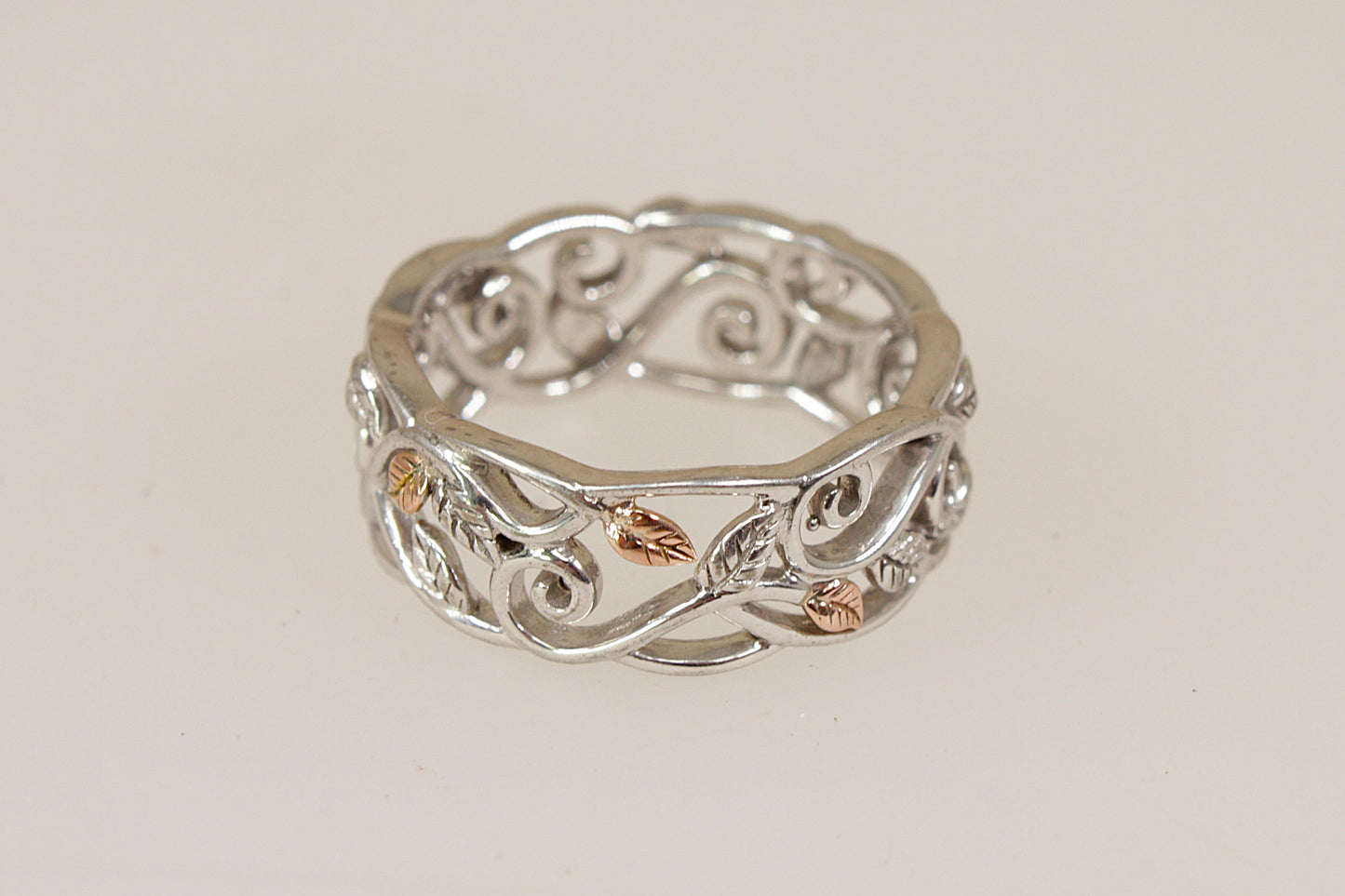 Welsh Clogau Sterling Silver Vine Ring