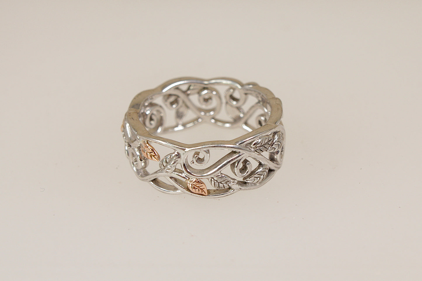 Welsh Clogau Sterling Silver Vine Ring