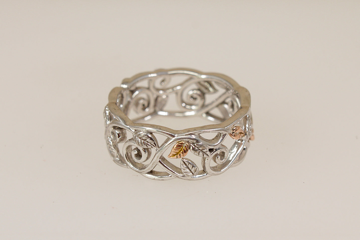 Welsh Clogau Sterling Silver Vine Ring