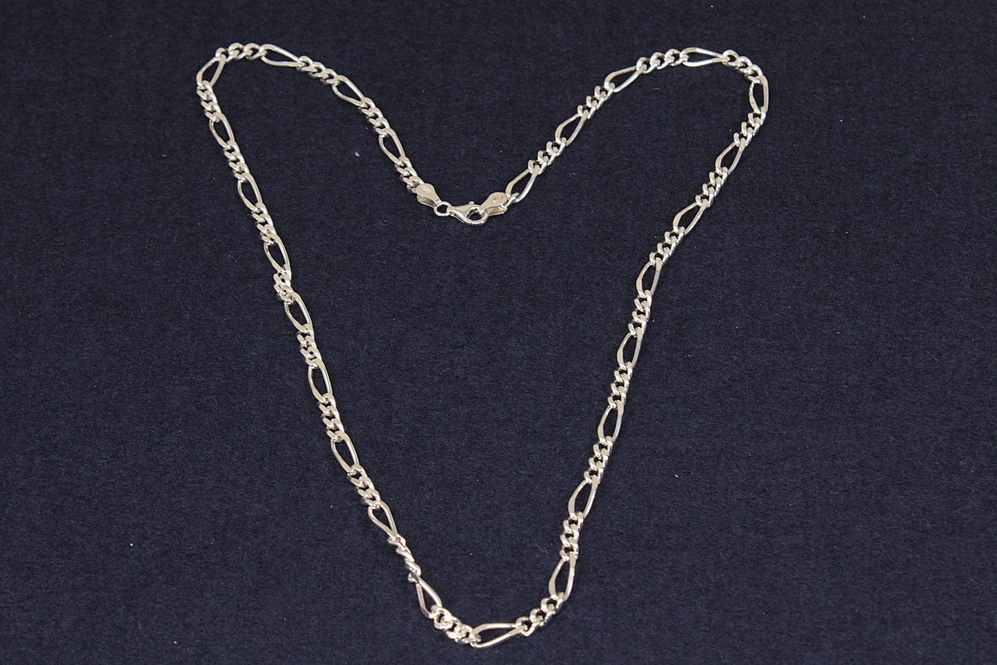Silver Figaro Necklace Chain