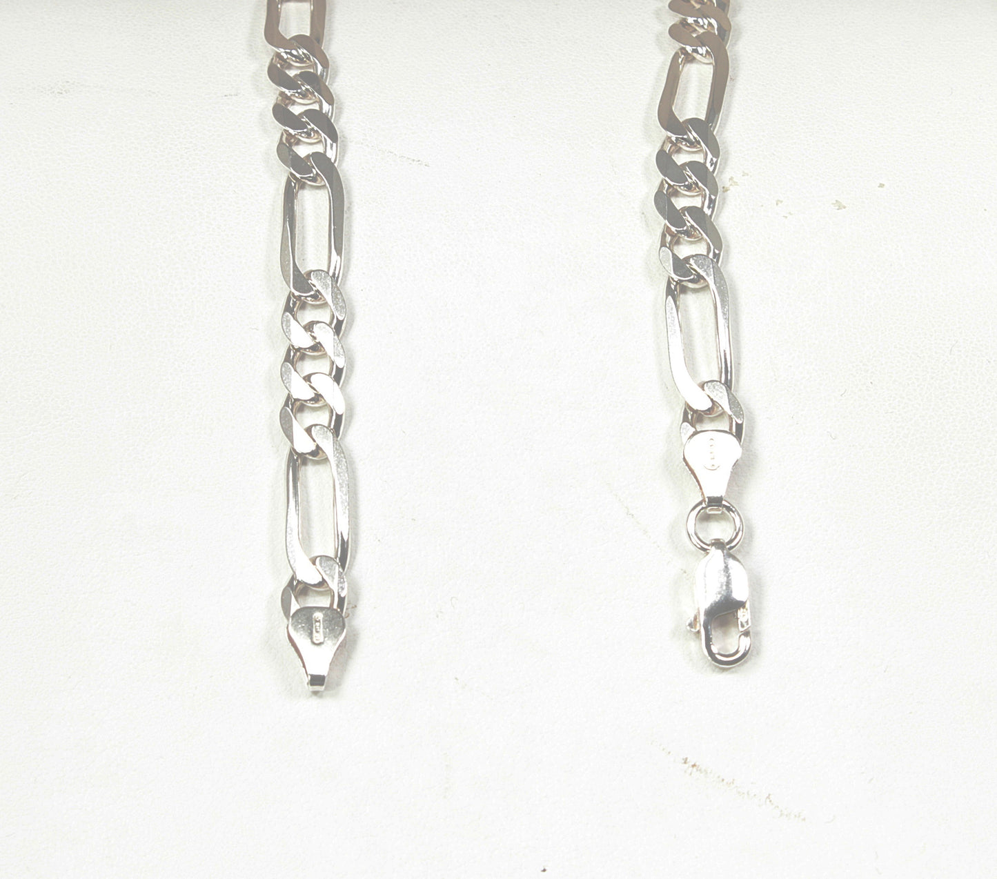 Classic Silver Italian Figaro Necklace Chain