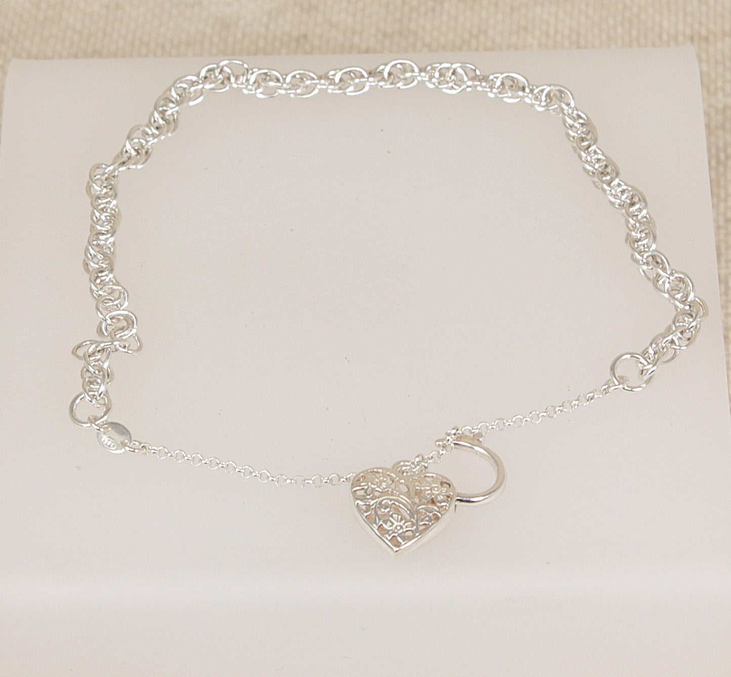 Silver ‘Prince of Wales’ Chain Bracelet