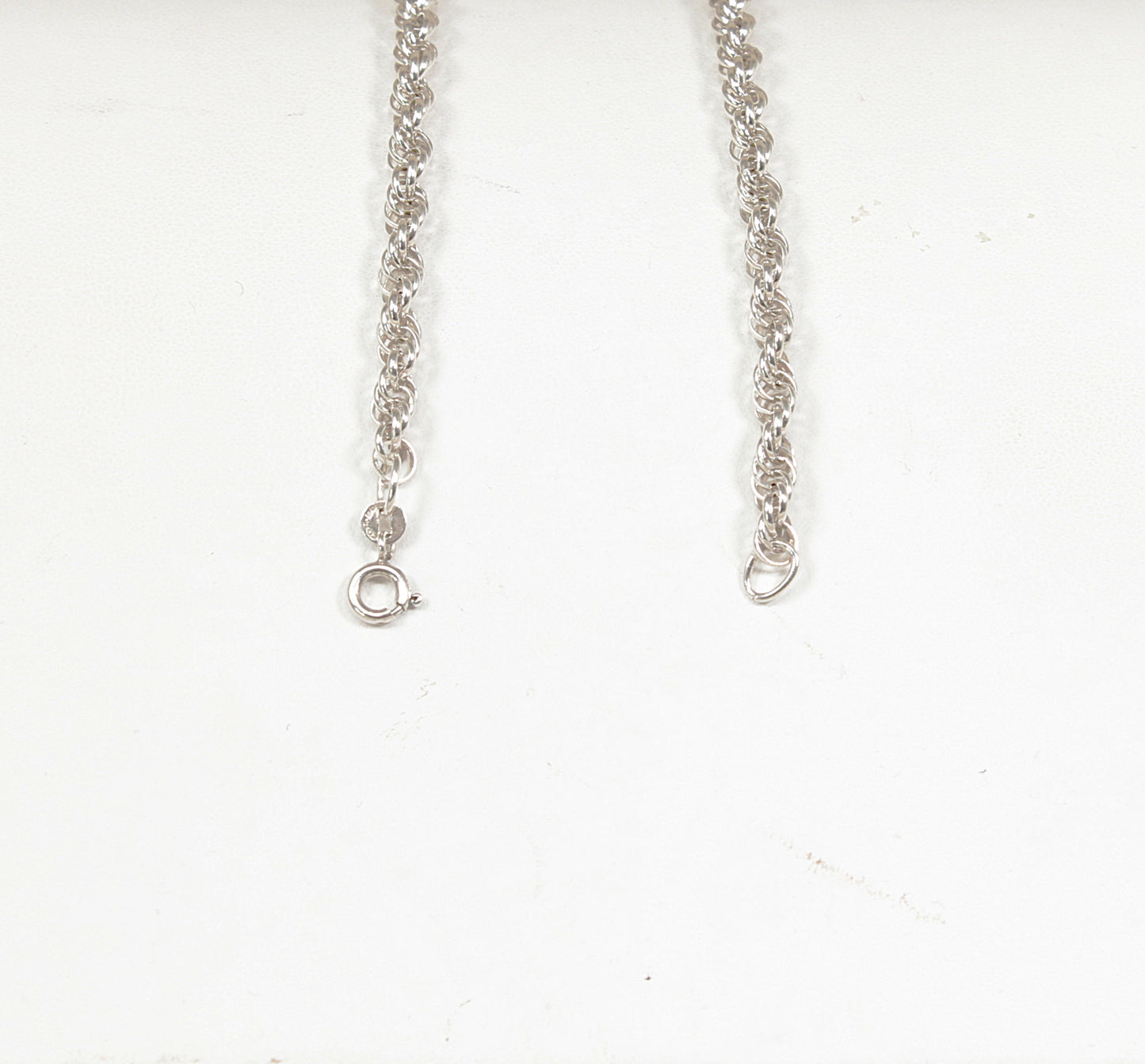 Silver ‘Prince of Wales’ Rope Chain Necklace