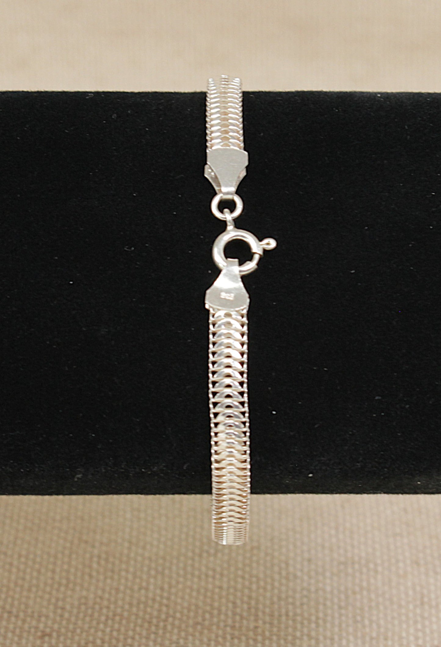 Classic Silver Snake Chain Bracelet