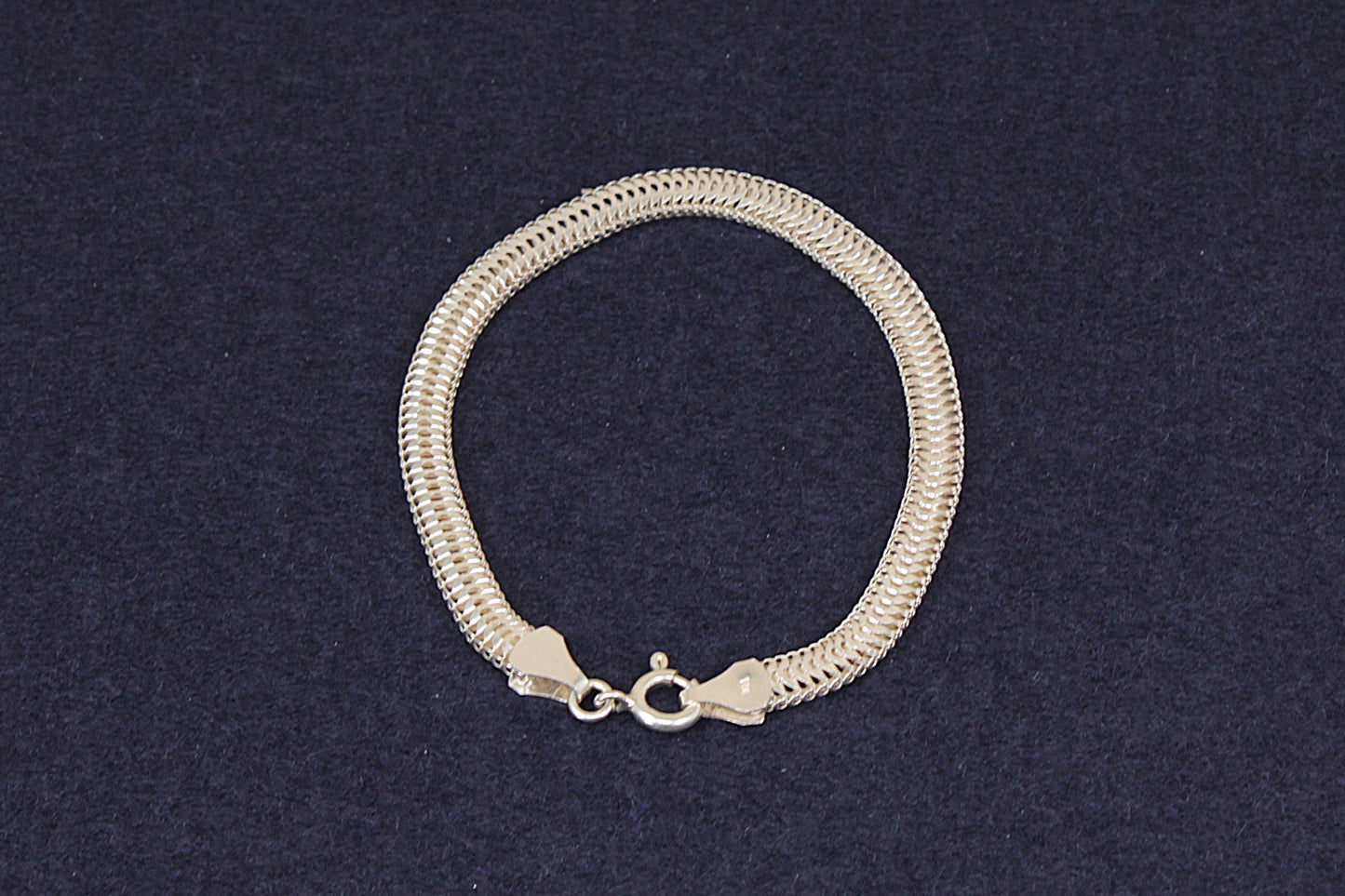 Classic Silver Snake Chain Bracelet