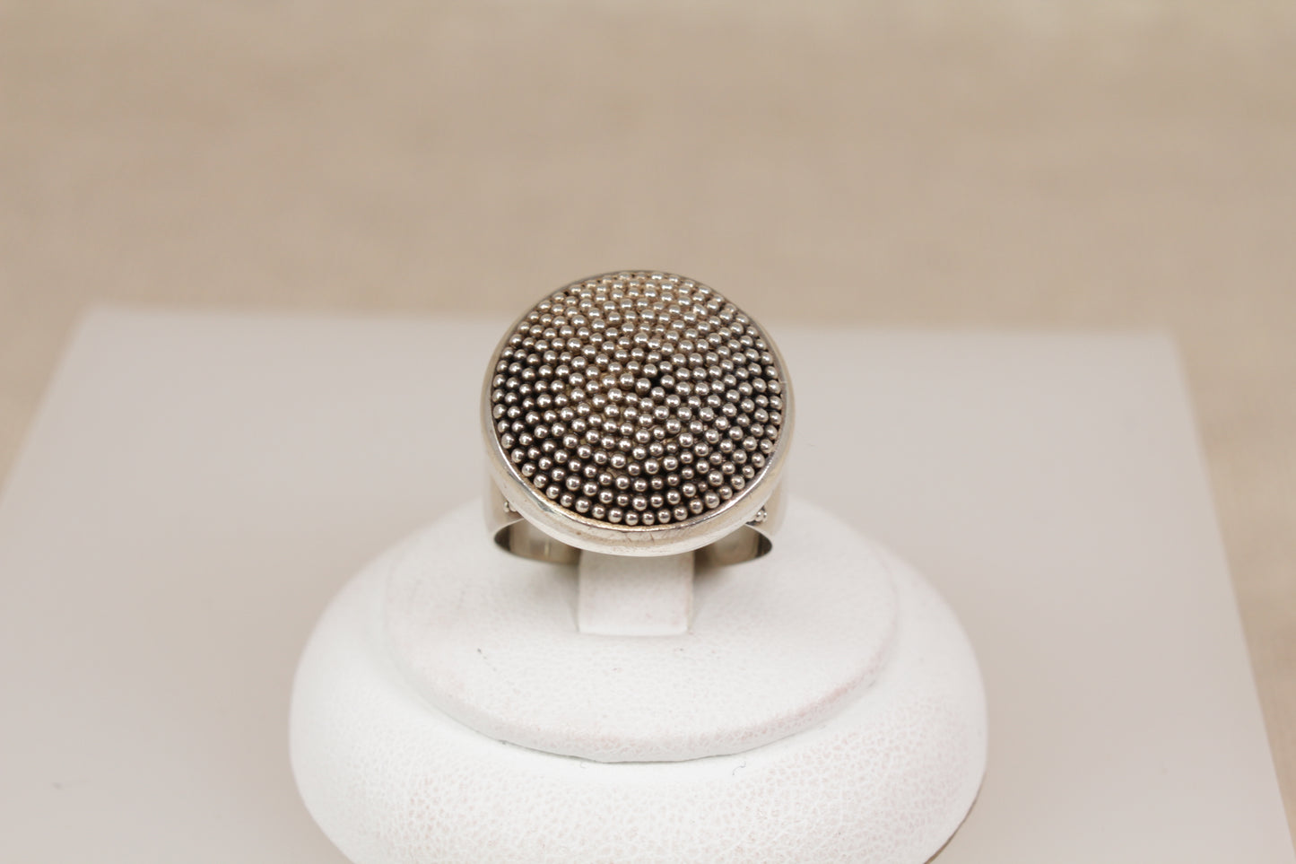 Stunning Handcrafted Suarti Sterling Silver Statement Ring