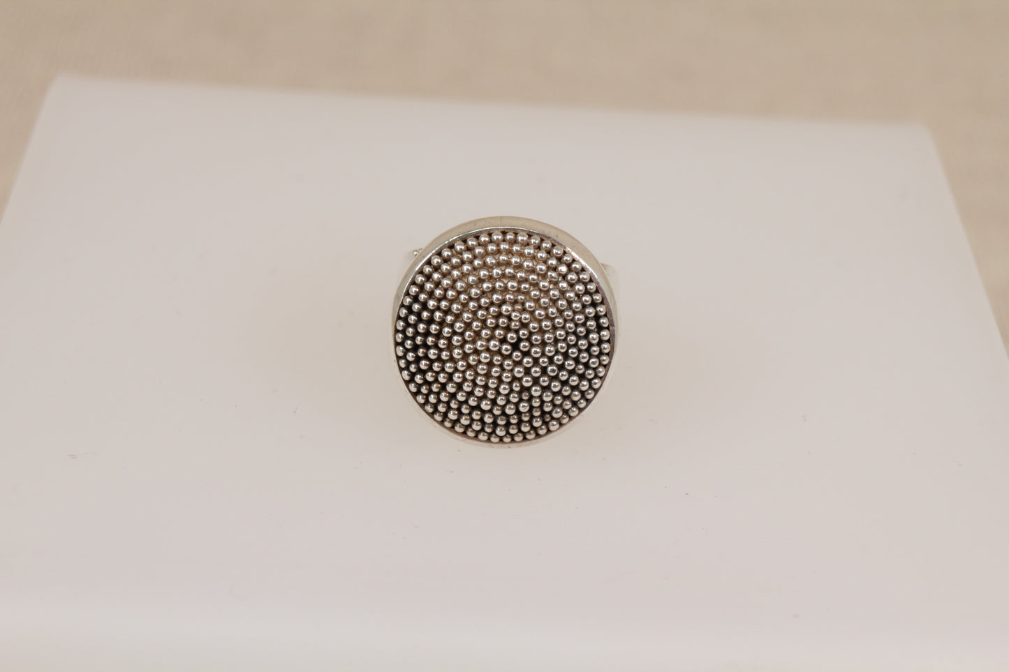 Stunning Handcrafted Suarti Sterling Silver Statement Ring