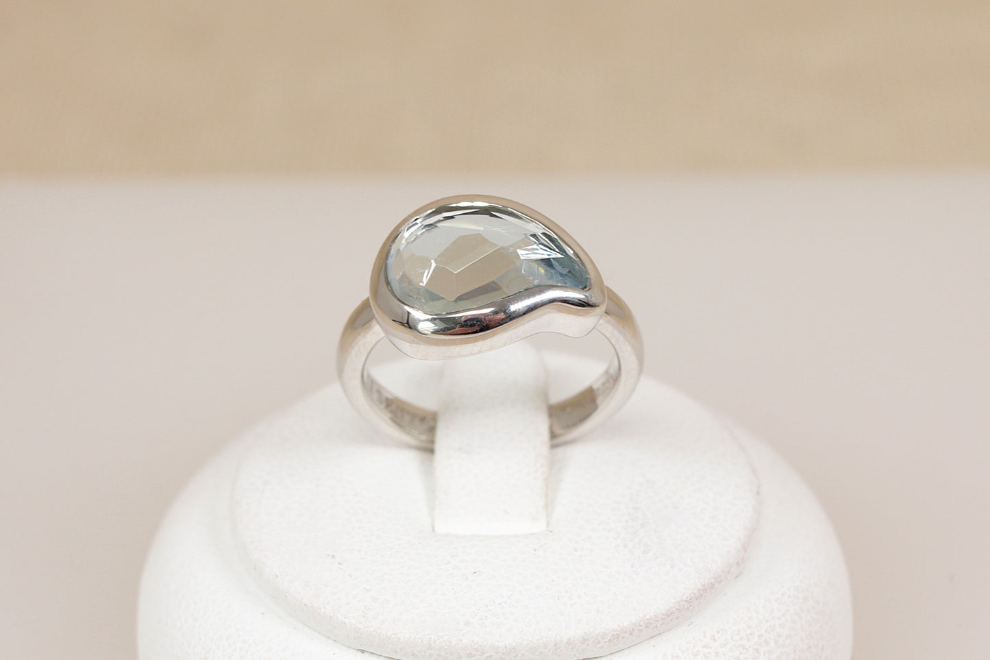 Stylish Sterling Silver Designer Ring by 'Ti Sento'