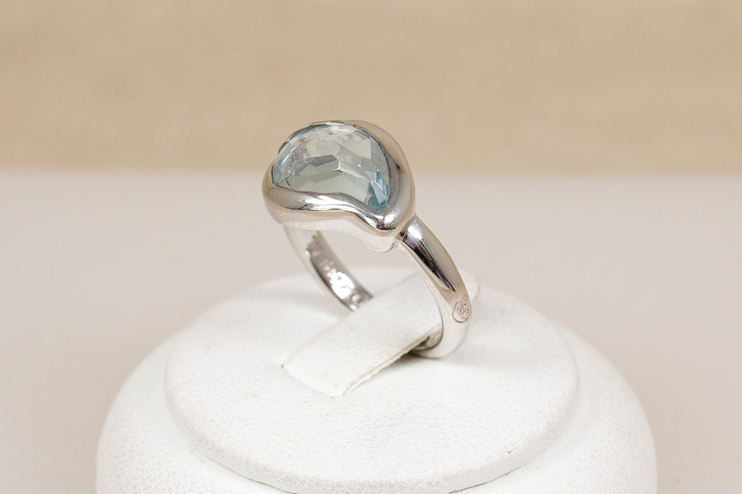 Stylish Sterling Silver Designer Ring by 'Ti Sento'