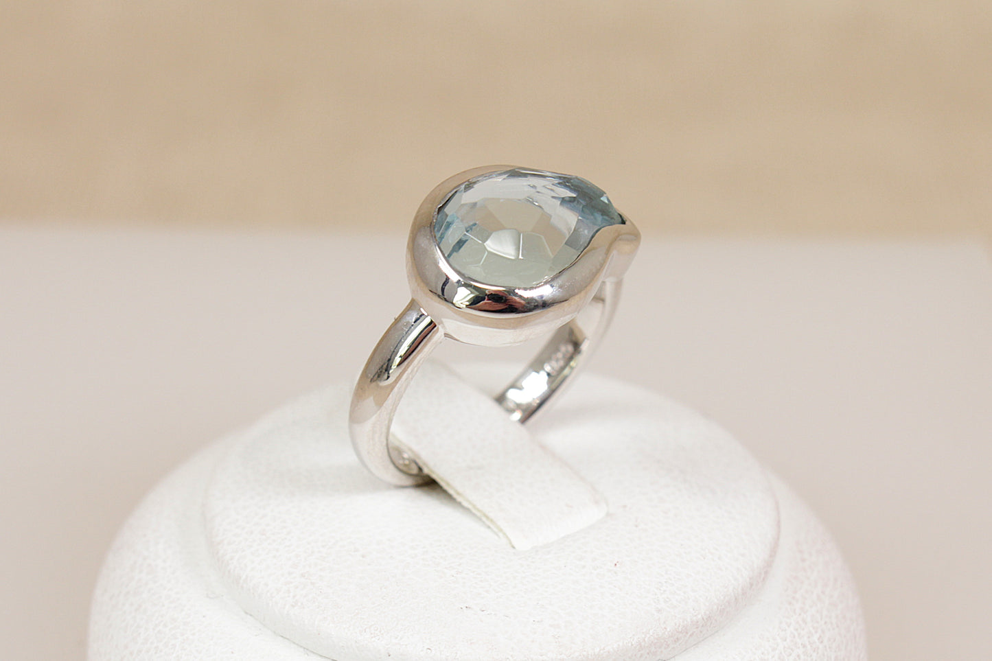 Stylish Sterling Silver Designer Ring by 'Ti Sento'