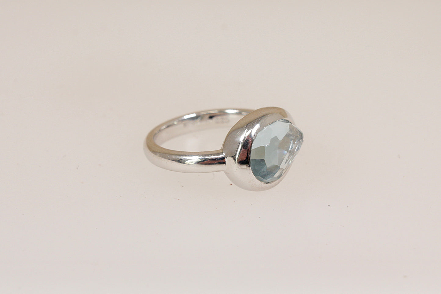 Stylish Sterling Silver Designer Ring by 'Ti Sento'